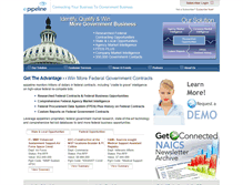 Tablet Screenshot of epipeline.com
